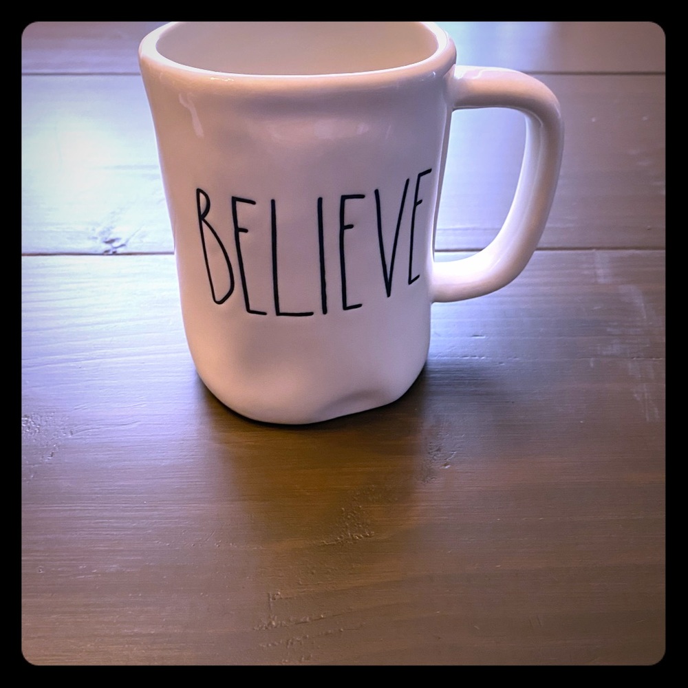 Rae Dunn LL believe mug